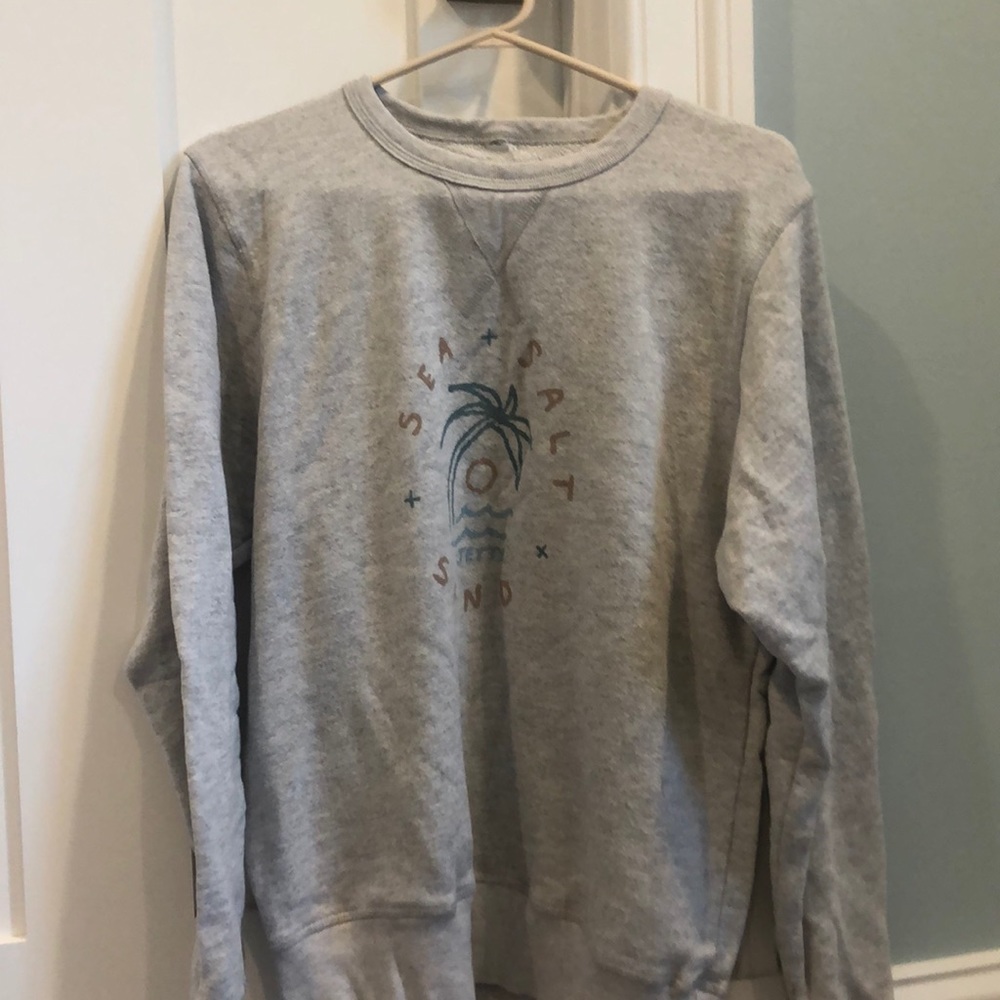 jetty grey sweatshirt